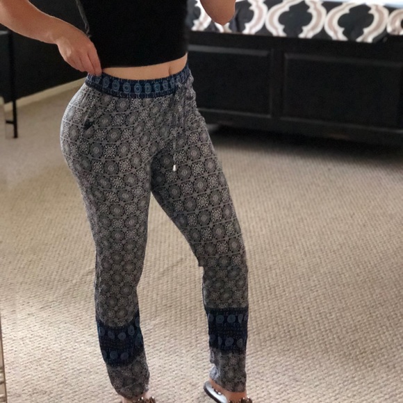 SR Pants - Aztec/Tribal Straight Leg Pants